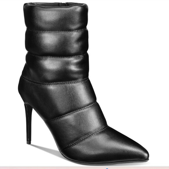 Wild Pair Duaa Quilted Booties - Picture 1 of 7